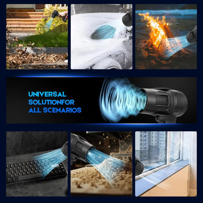 TitanSander Turbo Jet Blower Cordless Leaf Blower - Super Powerful, Lightweight and Portable+ FREE BATTERY & CHARGER