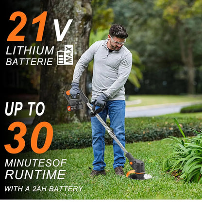 TitanSander S4 Cordless Brush Cutter With 🎁 FREE Battery & Charger