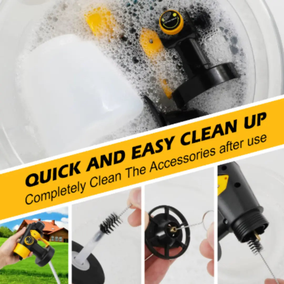 TitanSander PowerSpray R4 Pro – High-Performance Cordless Electric Paint Sprayer + FREE Battery & Charger